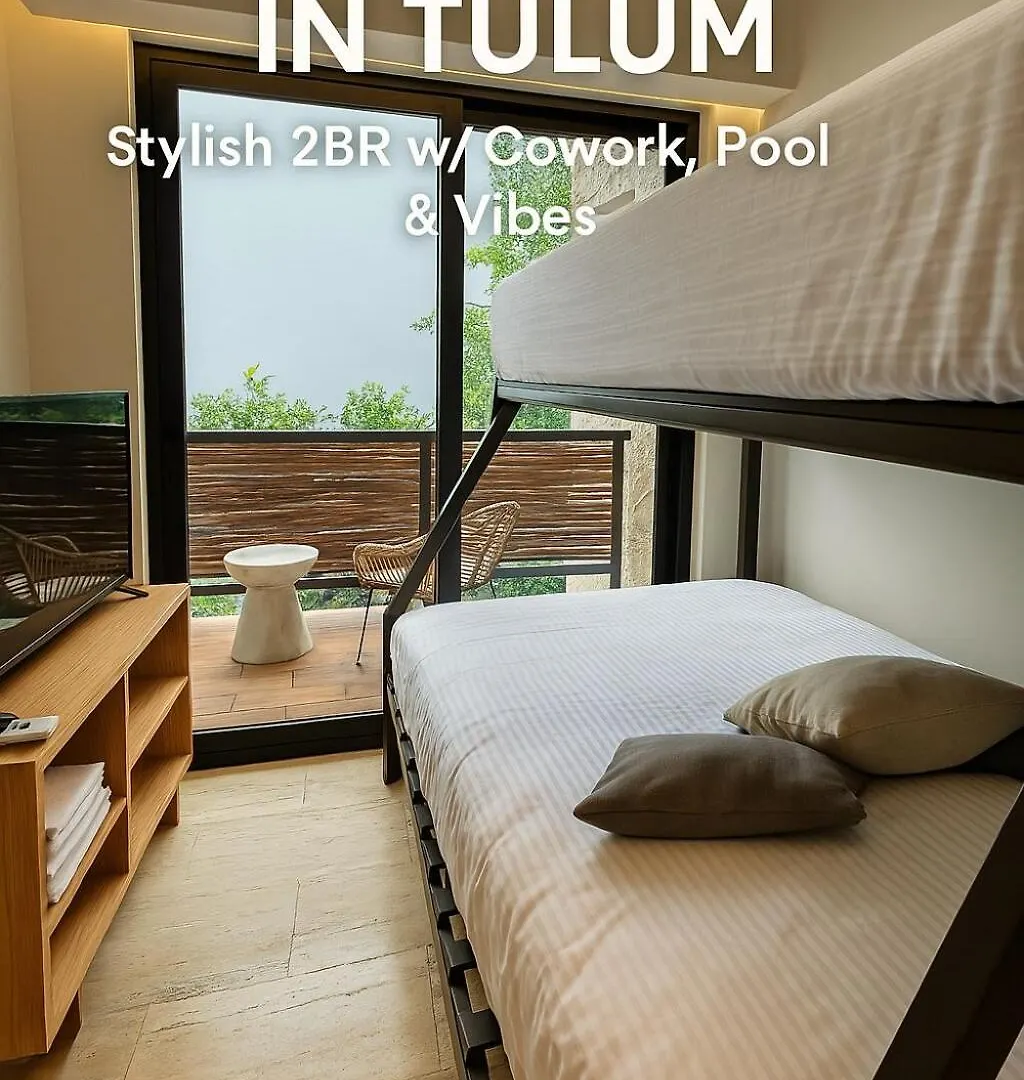 Appartement Tulum Work & Chill Boho Vibes